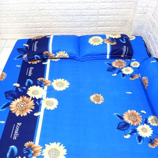 BỘ DRAP THUN HÀN QUỐC 4 MÓN [ 1 DRAP TRẢI GIƯỜNG, 2 VỎ GỐI NẰM, 1 VỎ GỐI ÔM ].