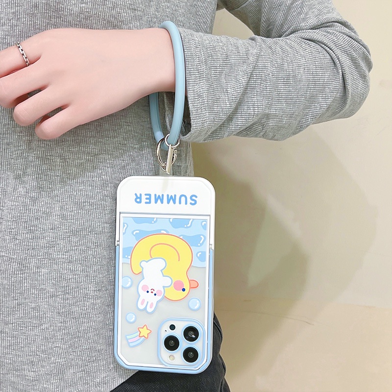 Ốp lưng iphoneỐp Điện Thoại  Kèm Giá Đỡ Tàng Hình Họa Tiết Hoạt Hình Dễ Thương Cho iphone 14 / 13Pro 12 / xs / 6 / 7 / 8PLUSDinuo case