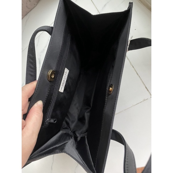 Lc82 Túi xách hàng new trưng bày thanh lý vải bố phối mộc