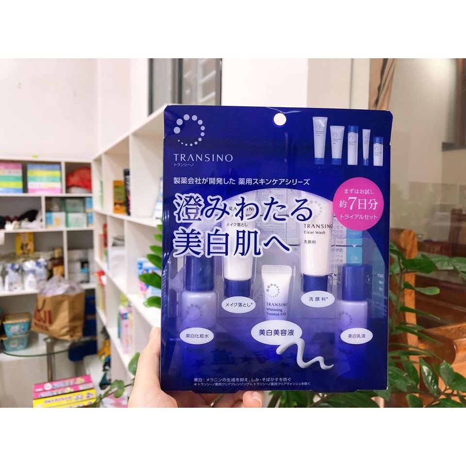 Set mini trị nám Transino ĐỦ BILL
