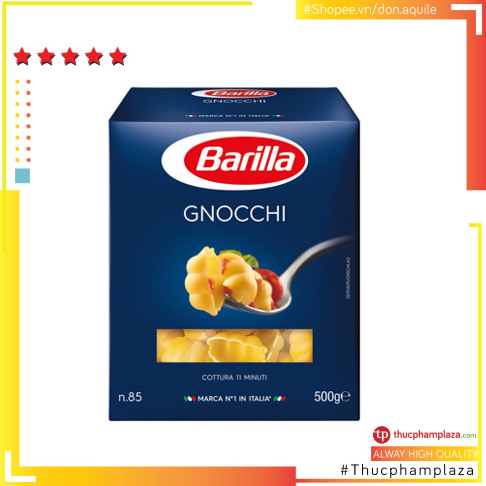 Nui sò số 85 Barilla Gnocchi hộp 500g