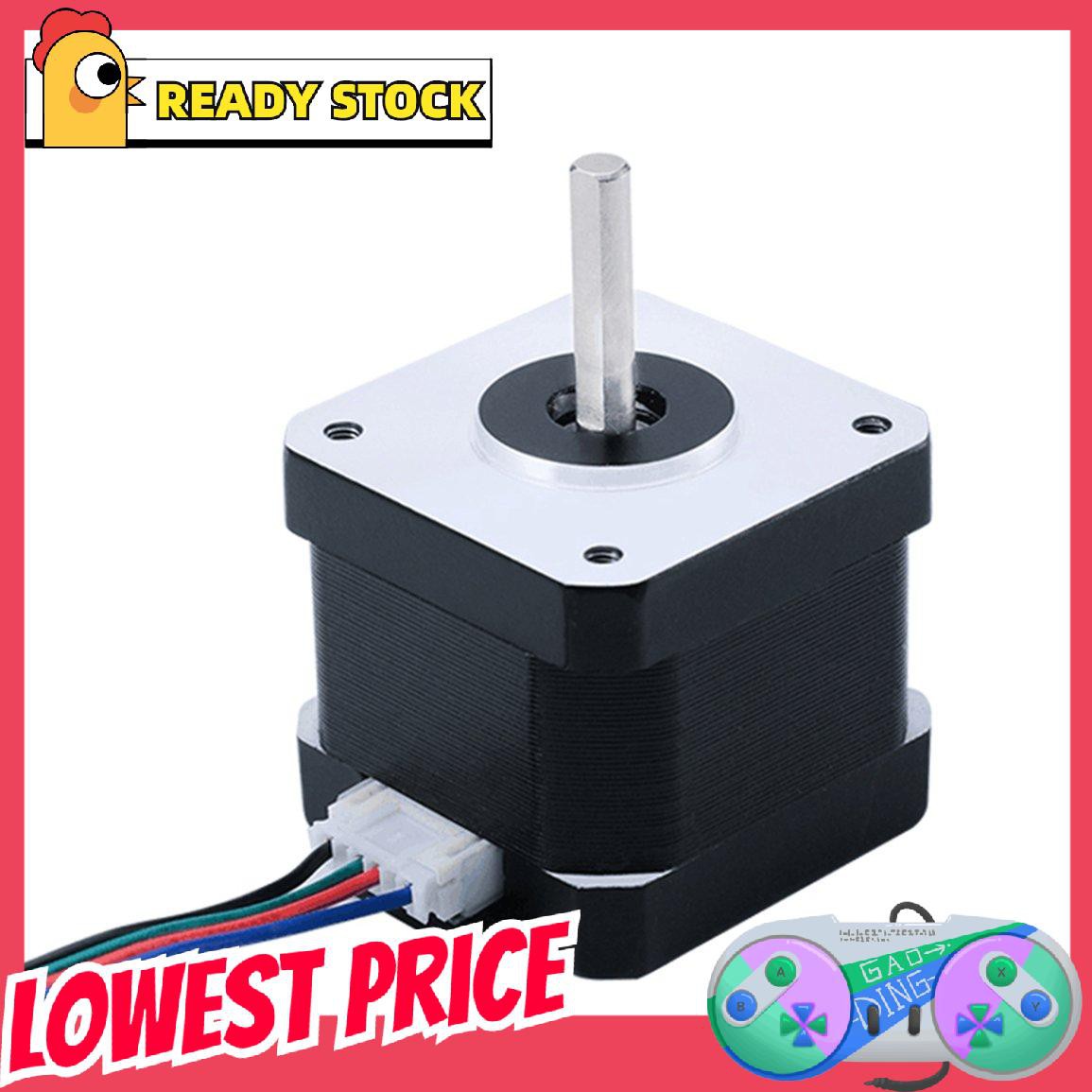 [lovely]42-34 40Mm Nema17 17 42 Stepper Motor Nema Motor 42Bygh 42 1.7A Motor