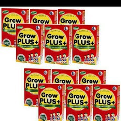 Lốc 4 hộp sữa pha sẵn NutiFood Grow Plus+ hương vani 110 ml(cho trẻ suy dinh dưỡng, thấp còi)