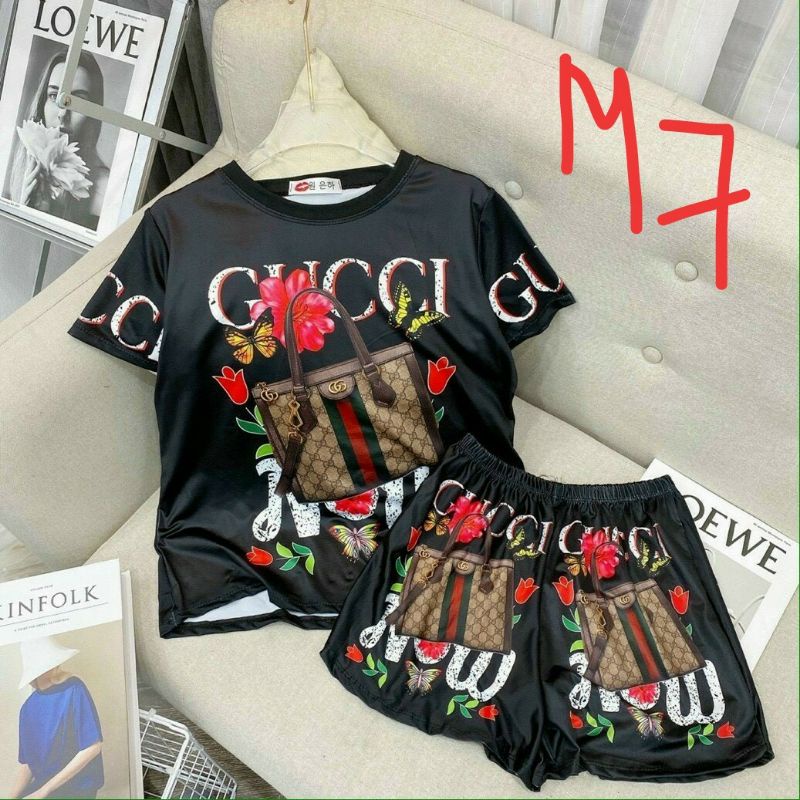 Bộ đùi cộc 3D các mẫu chữ GC,NY,LV