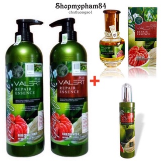 Cặp Dâu Gội Dầu Xả Bưởi Grapefruit VALERT PULS Chống Rụng Tóc Phục Hồi Tóc Hư Tổn 850ml Cam kết chính Hãng