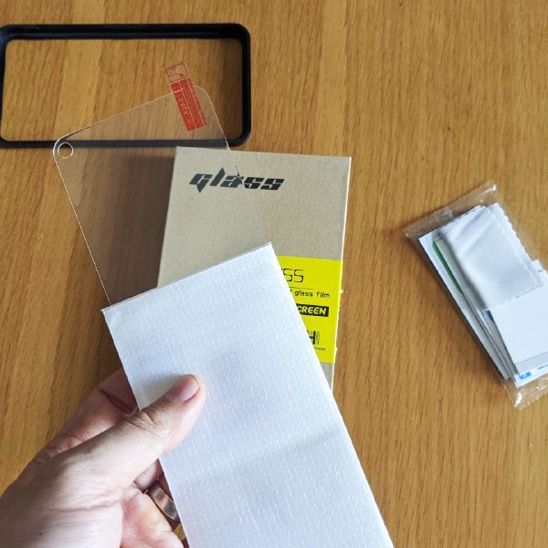 Kính cường cao cấp cho Google Pixel 4A/ 4A 5G/ 5/ 5A/ 6 - đạt chuẩn 9H - có khung dán thao tác cực kì dễ