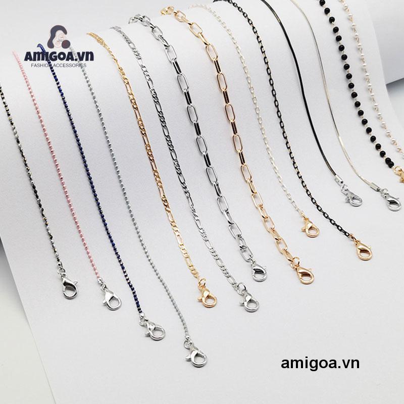 ✨✨Chuỗi Dây Đeo Mắt Kính Bằng Kim Loại Cao Cấp