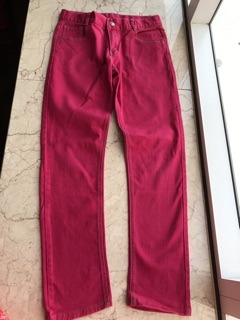 Quần jean Kaki  thun Bossini Size 160