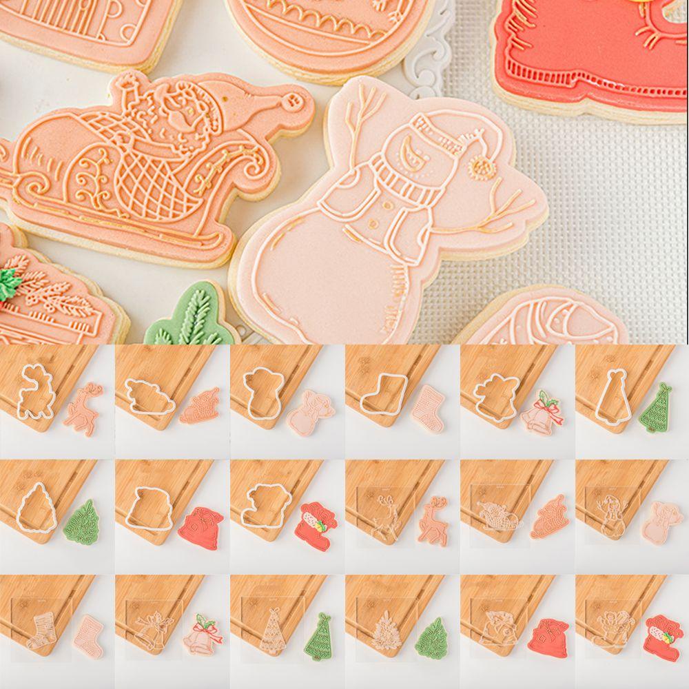 FOREVER Khuôn Làm Kẹo Đường Hình Tuần Lộc Giáng Sinh