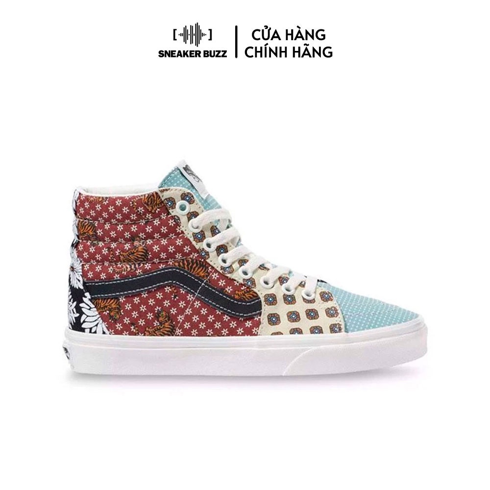 Giày Vans Sk8-Hi Tiger Patchwork VN0A4BV61IO