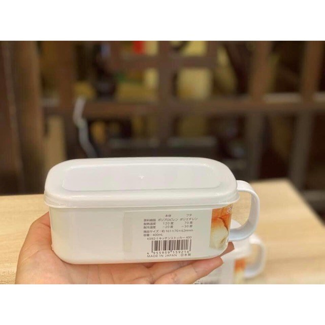 Hộp nhựa hộp  đựng thực phẩm, gia vị Nakaya Nhật có nắp dẻo, quai cầm | BigBuy360 - bigbuy360.vn