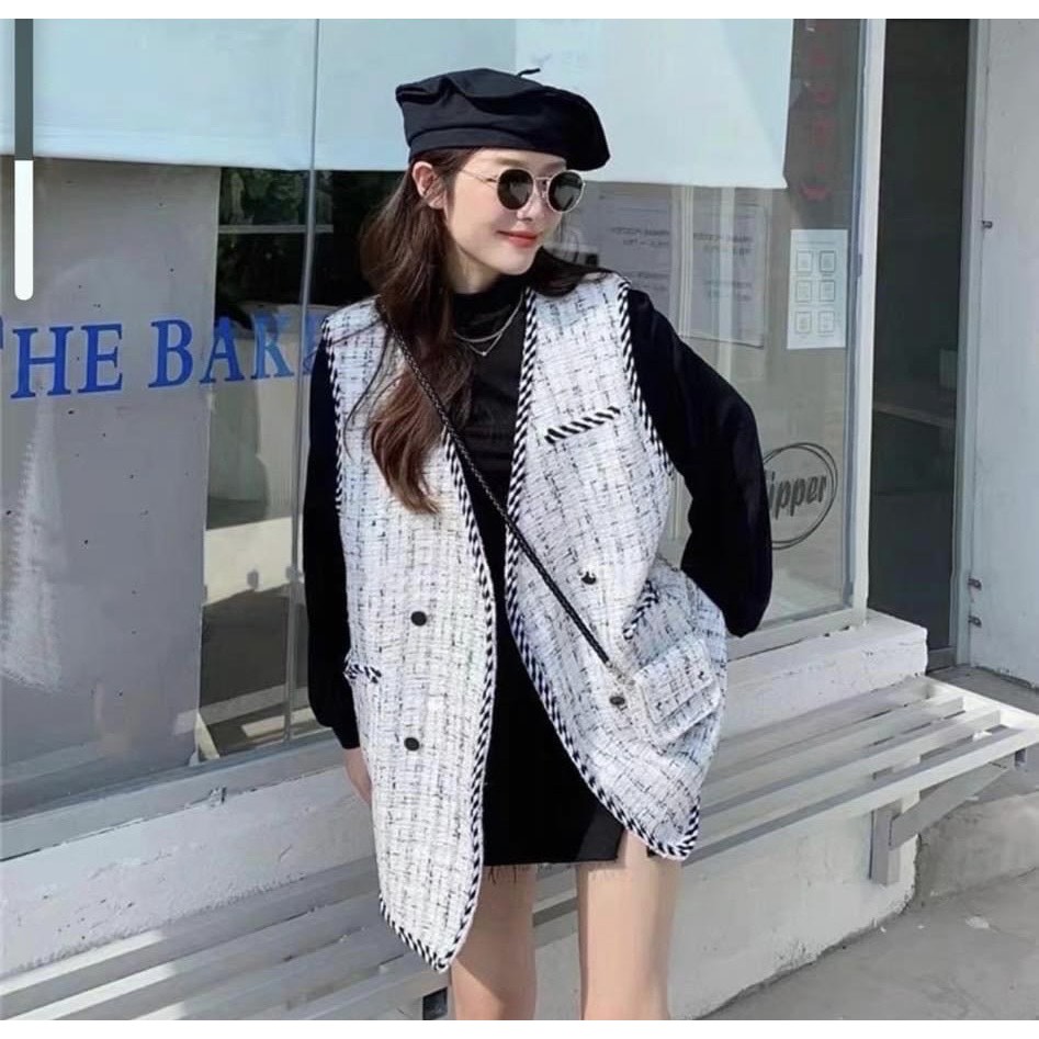 Set dạ tweed nữ 3 món siêu xinh | BigBuy360 - bigbuy360.vn