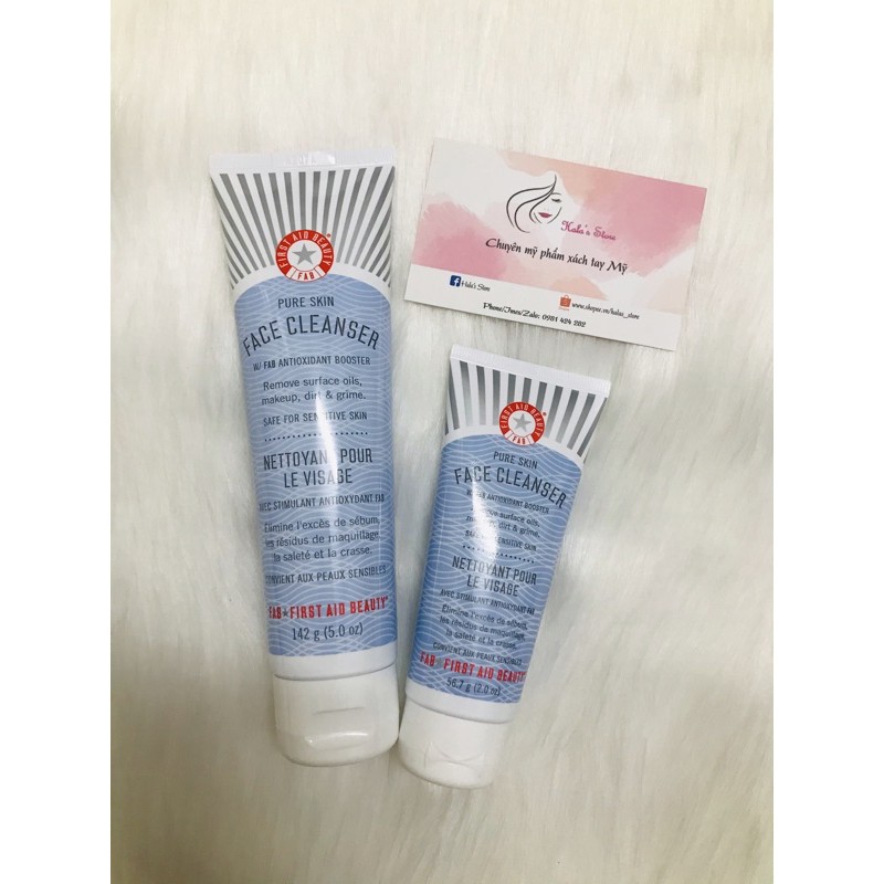 ✨ First Aid Beauty ✨ Sữa rửa mặt cho da nhạy cảm Pure Skin Face Cleanser