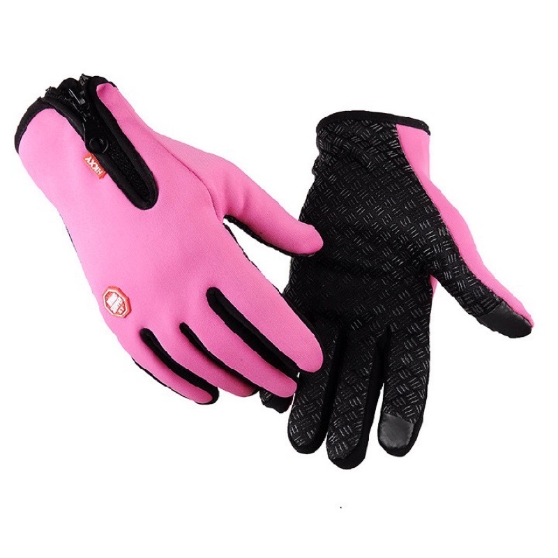 Găng tay mùa đông chống lạnh, Găng tay nỉ chống lạnh chống nước cảm ứng dùng cho cả nam và nữ