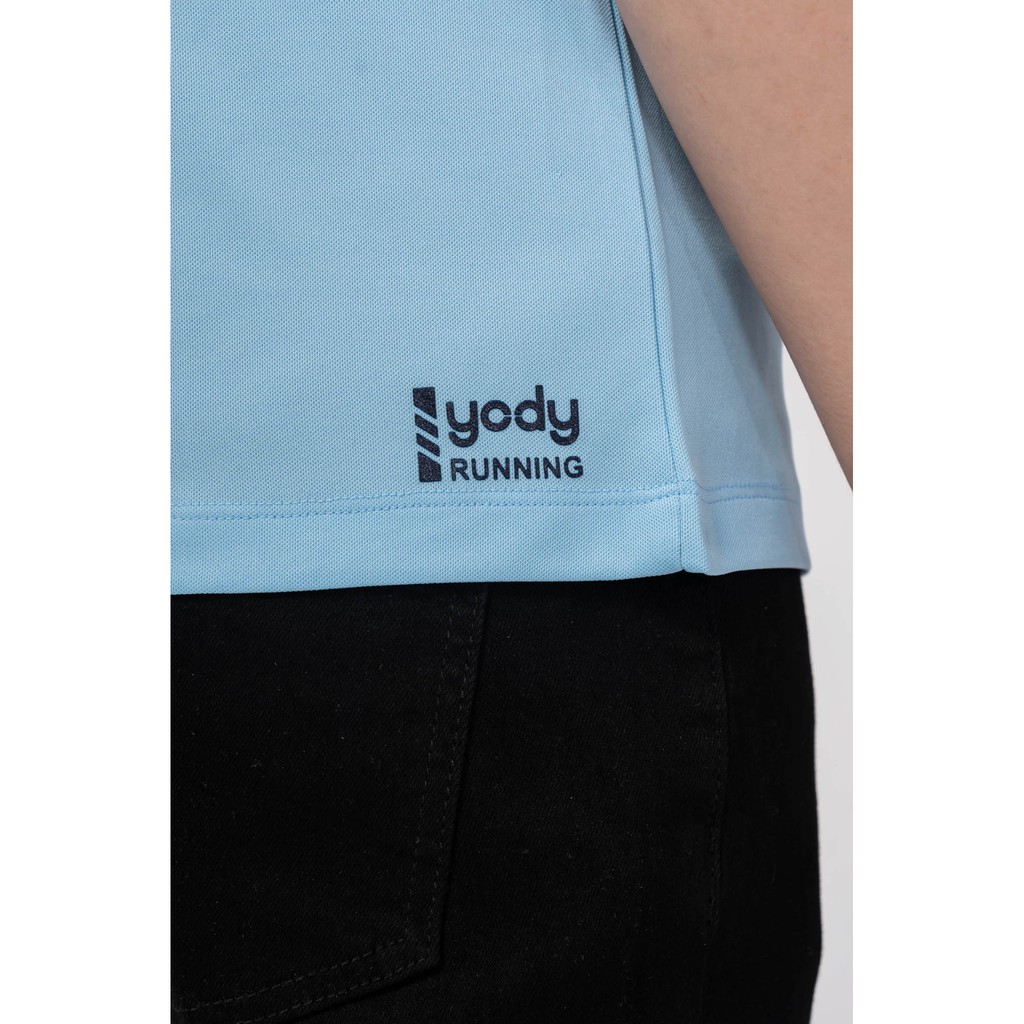 Áo thun YODY Nam thể thao in ngực thoáng mát thấm hút TSM4221 | BigBuy360 - bigbuy360.vn