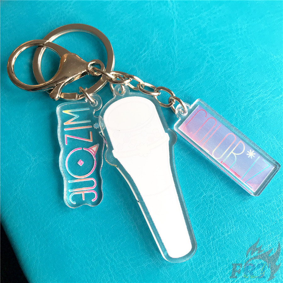 1 Móc Khóa Gắn Hình Nhân Vật Izone: Album Colorxiz