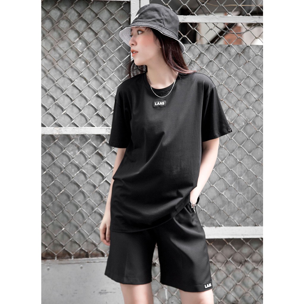 Áo thun UNISEX Tee Basic LAAS Ss1 - Áo Thun Tay Lỡ Streetwear