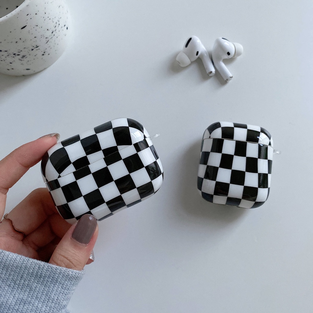 Vỏ Bảo Vệ Hộp Sạc Tai Nghe compatible AirPods3 compatible AirPods3 Pro 2Gen Màu Đen/Xanh Lá