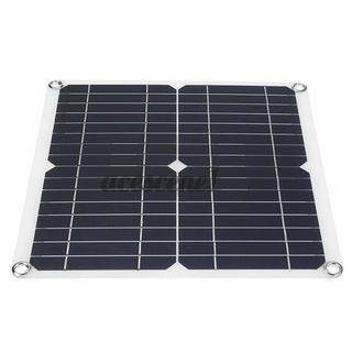 Solar Panel Flexible Monocrystalline Battery Charge with Dual High Efficiency