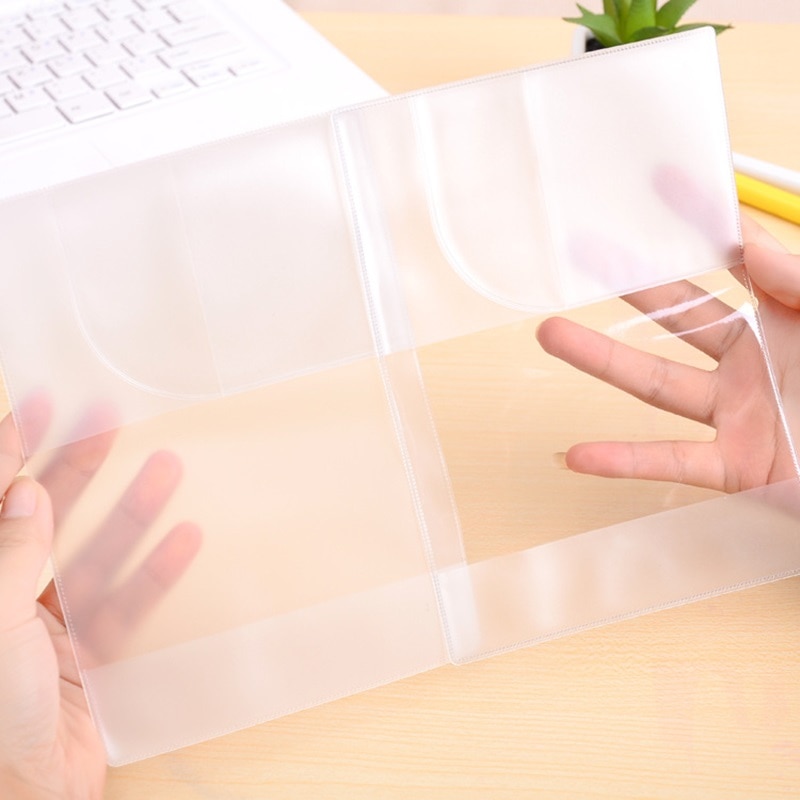 Bao Đựng Hộ Chiếu Chống Nước Bằng Nhựa Pvc Trong Suốt Tiện Dụng