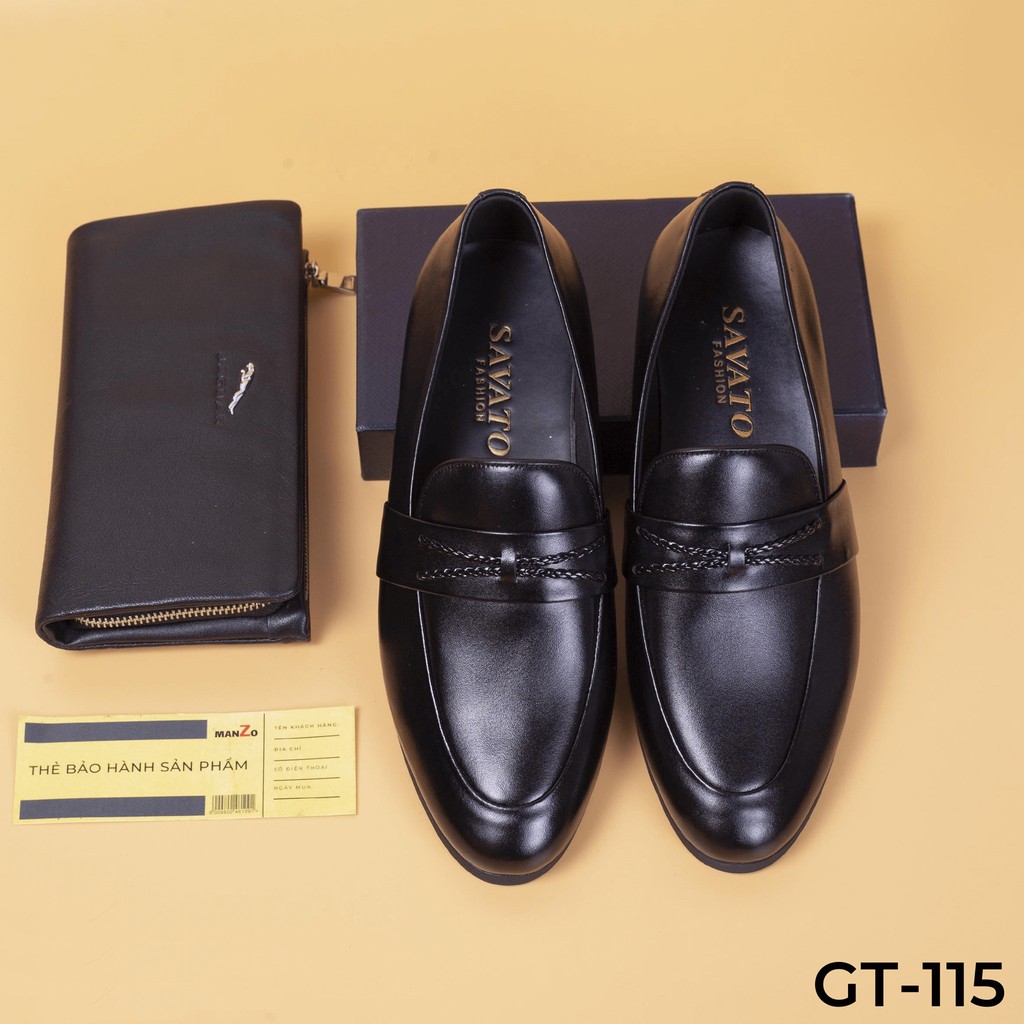 Giày lười nam da bóng công sở cao cấp - giày da bò chính hãng - GT115 . Nagas siêu phẩm | BigBuy360 - bigbuy360.vn