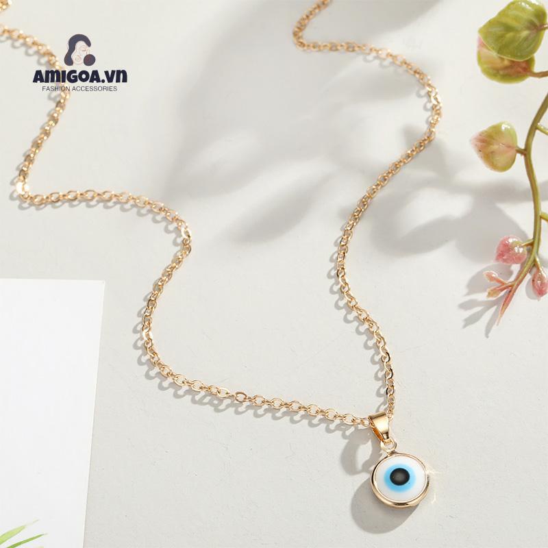 ✨✨Vòng cổ Mặt Hình Mắt Quỷ Phong Cách Mới