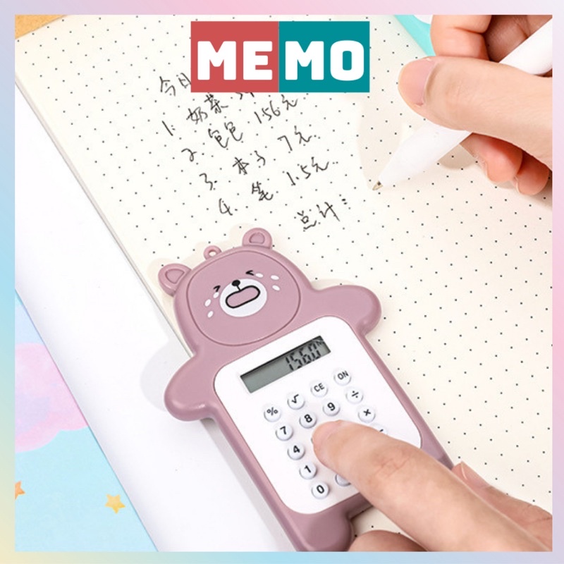 Máy tính cầm tay mini MEMO dễ dàng mang theo tiện dụng