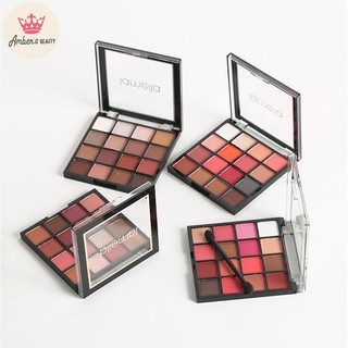 Phấn mắt 16 ô Lameila kèm cọ
