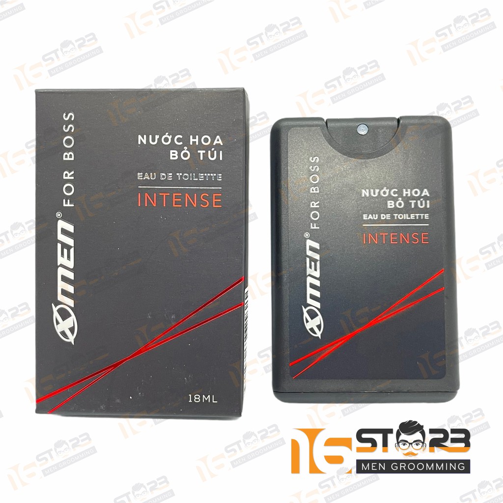 [Chính Hãng 100%] Nước Hoa Bỏ Túi Mini Xmen For Boss Intense/Motion 18ml | Thế Giới Skin Care