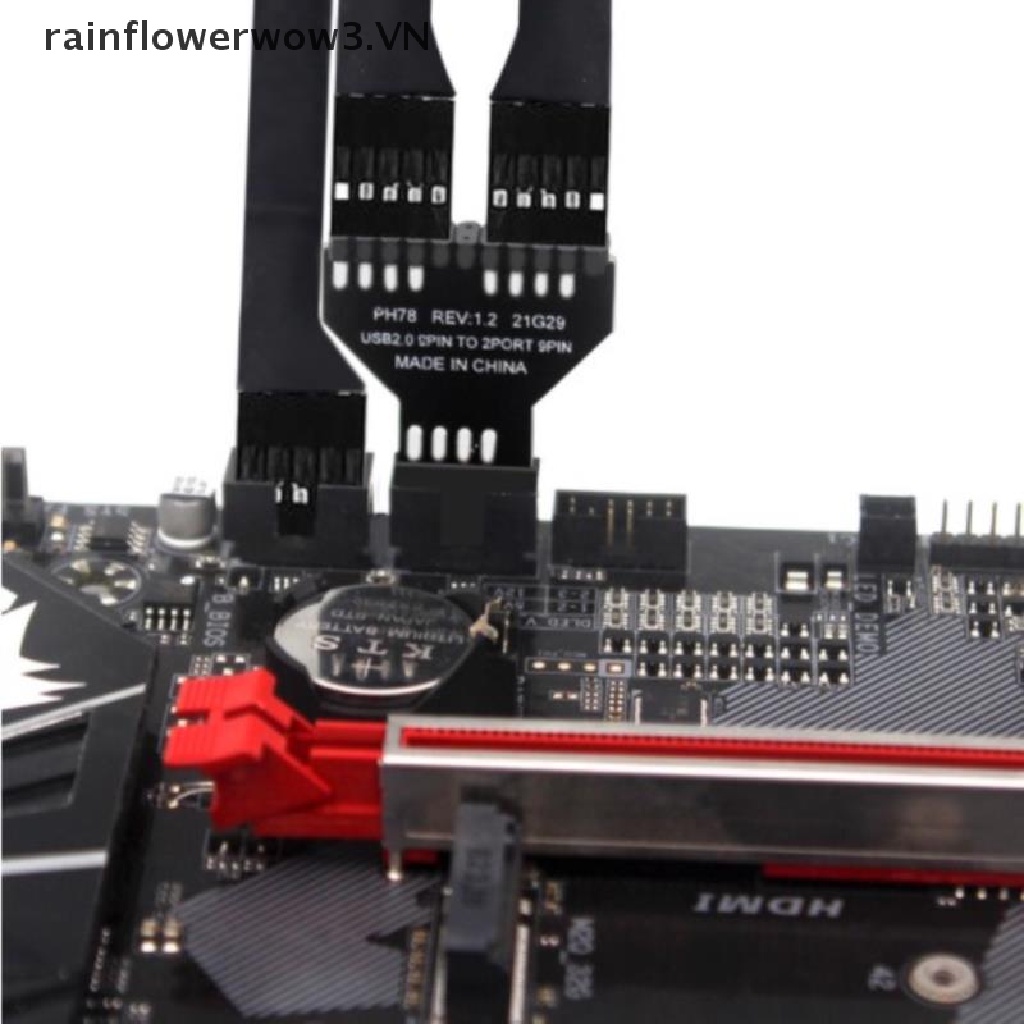 Đầu Chia Cổng USB 2.0 9 pin 9-pin Chuyên Dụng Cho Tách RGB