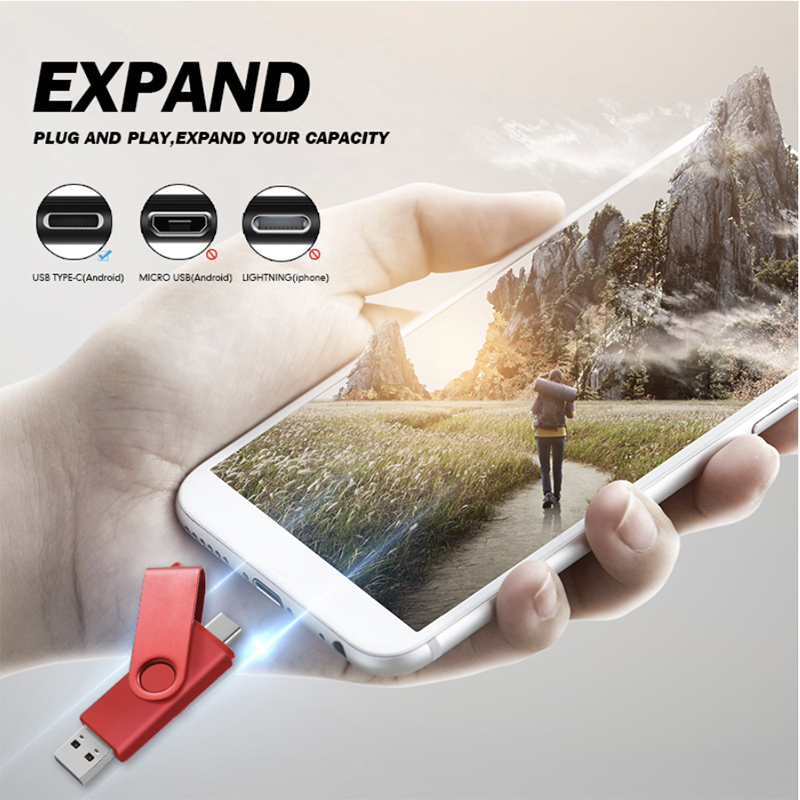 SANDISK Usb Otg 2 Trong 1 16gb 32gb 64gb 128gb Cho Android Và Máy Tính | BigBuy360 - bigbuy360.vn