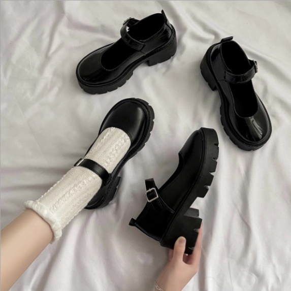 Giày búp bê Nhật Bản đế 5cm giá sốc G081