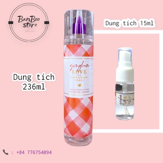 Xịt thơm toàn thân bodymist