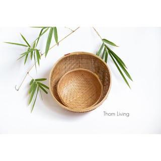 Rổ tre - nan nhỏ - đan dày (3 cỡ)