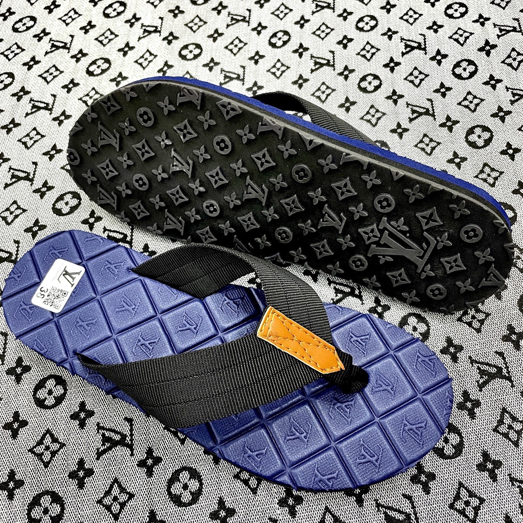 Dép kẹp xỏ ngón nam LV quai dù bao êm chân bền bỉ giá siêu hạt dẻ, thời trang cá tính ba màu lựa chọn cho anh em.