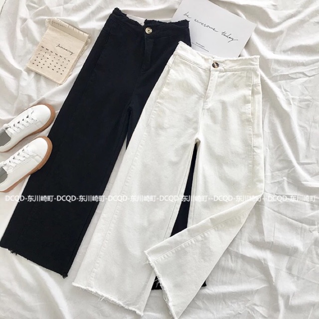 QUẦN ỐNG RỘNG JEANS
