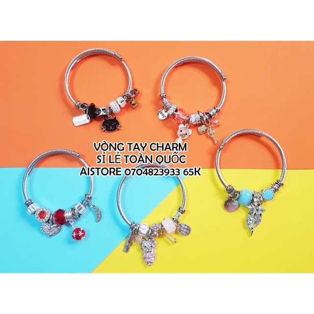 VÒNG TAY HẠT CHARM - HÌNH SHOP TỰ CHỤP - CÓ BÁN SỈ