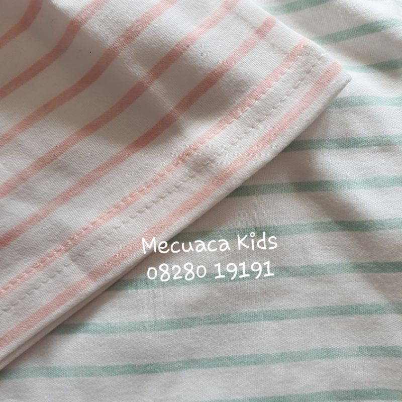 Bộ ngủ dài tay cotton thu đông xuất Hàn kẻ sọc caro kẻ ngang cho bé trai bé gái