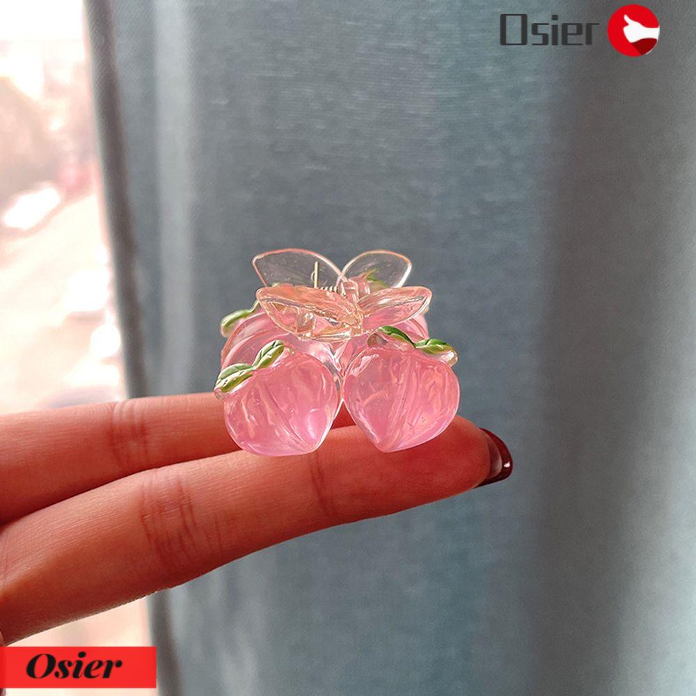 Kẹp Tóc Càng Cua Hình Quả Đào Ngọt Ngào Thời Trang Mùa Hè Cho Nữ