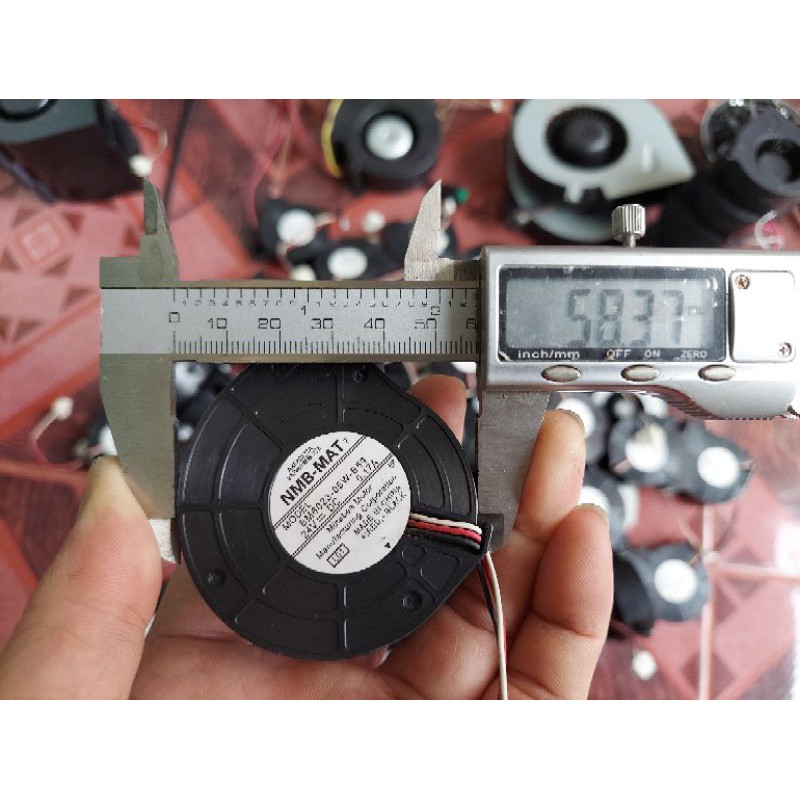 Quạt sò NMB-MAT 24v tháo máy Nhật