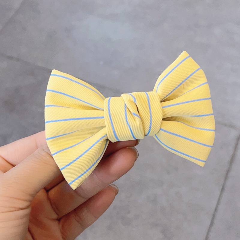 Kẹp tóc hình nơ nhiều hoạ tiết và màu tuỳ chọn thời trang Hàn Quốc cho bé gái