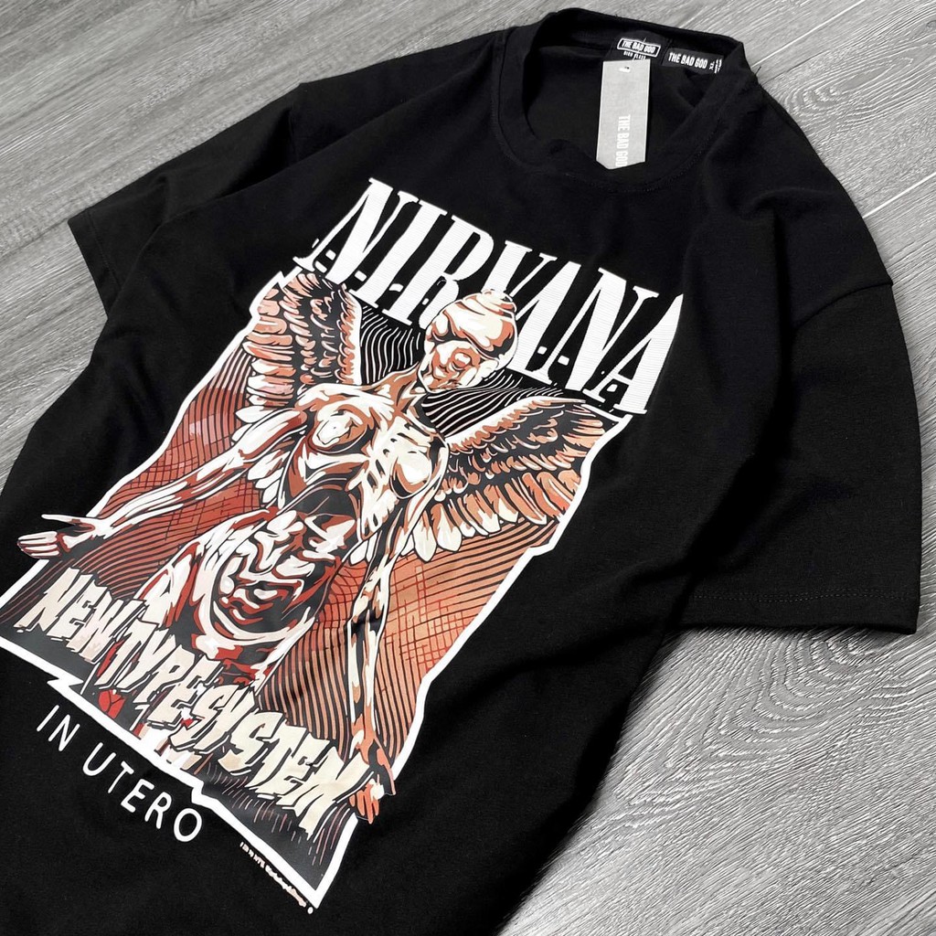 Áo thun Nirvana NEW SYSTEM Tee cao cấp, áo phông T Shirt nam nữ unisex , MSW Town