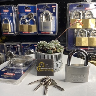 [Hỏa tốc HN] Khóa ABUS 64TI/60mm Titalium, Khóa chống cắt siêu nhẹ  - CHLB Đức