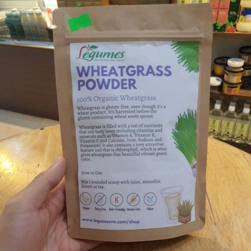 100% bột wheatgrass hữu cơ nguyên chất [ Légumes ]