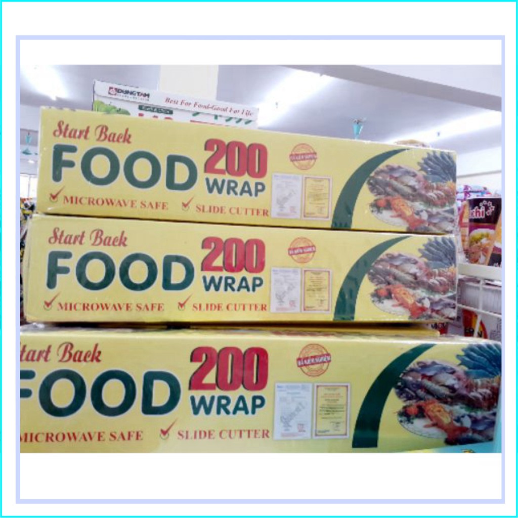 Màng bọc thực phẩm Food Wrap 200 đã được kiểm nghiệm
