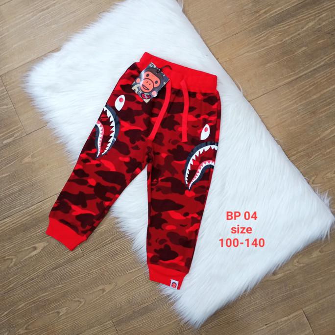 Bape Quần Jogger Thời Trang Năng Động Cho Bé