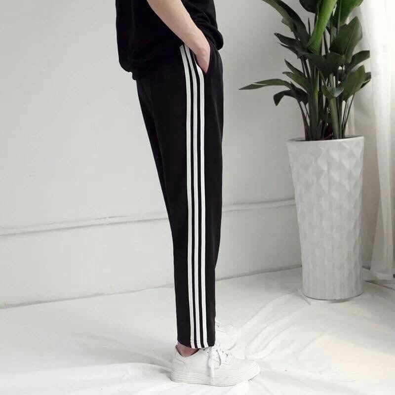 Quần Thể Thao Nam 3 Sọc Quần Nam Thu Đông Co Giãn Ống Suông ,Ống Côn | BigBuy360 - bigbuy360.vn