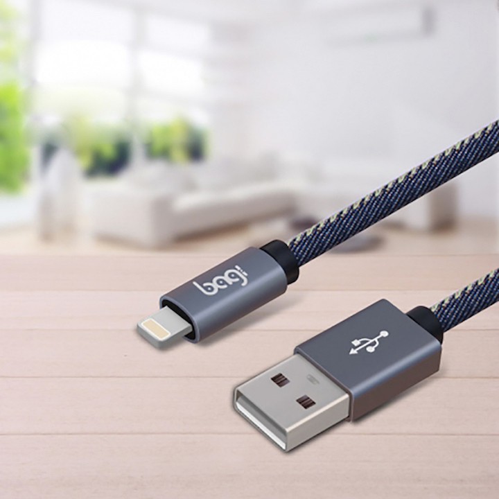 [BAGI] CÁP LIGHTNING CHUẨN MFI-S100 CHÍNH HÃNG BAGI CHO IPHONE/IPAD/IPOD