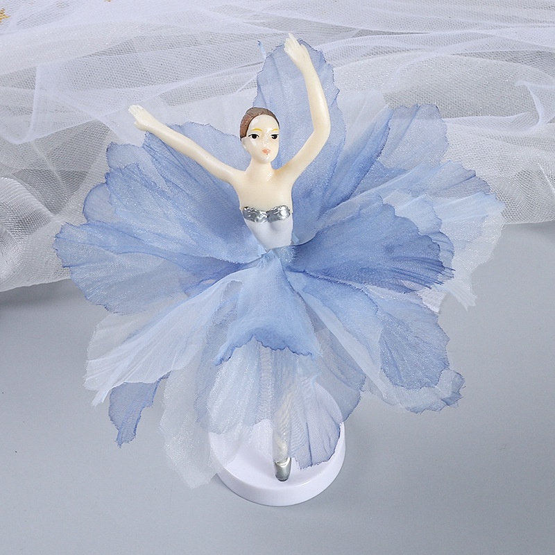 Topper Cắm Trang Trí Bánh Kem Hình Cô Dâu Chú Rể Xinh Xắn