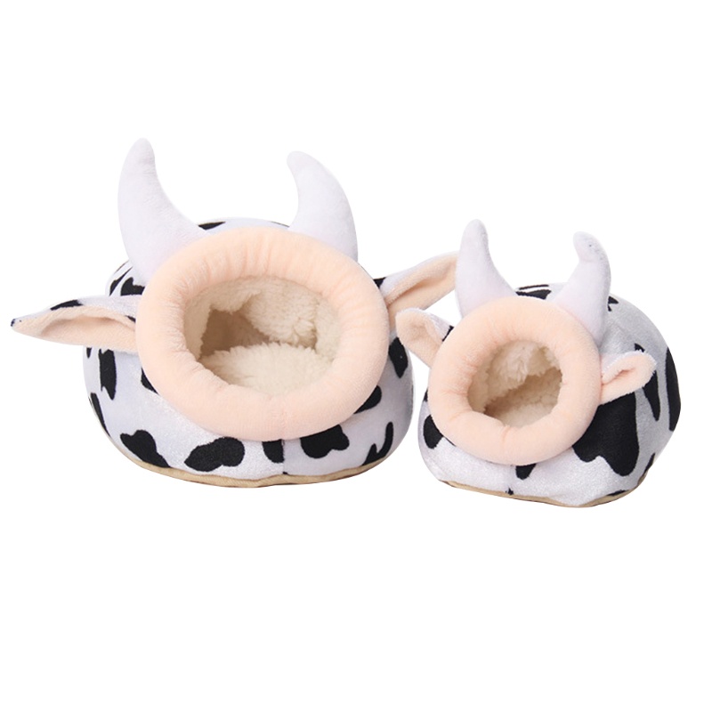 Giường ngủ bằng vải bông mềm ấm áp hình chuột hamster dễ thương cho thú cưng